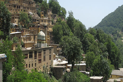 بازدید  از باغات شهرستان کوهپایه در اصفهان