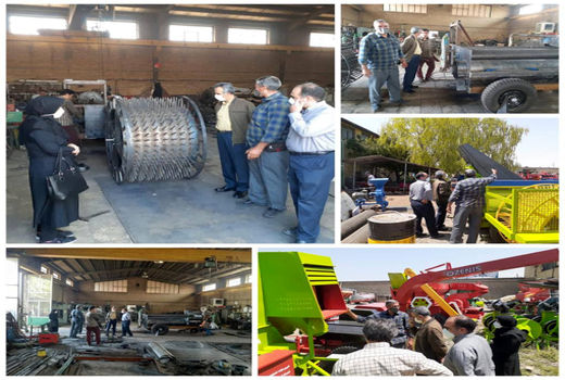 تخصیص یک دستگاه کمباین و 13 دستگاه تراکتور به متقاضیان در اسکو