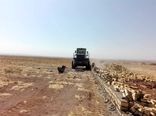 یک بنای غیر مجاز در اراضی کشاورزی شهرستان تاکستان تخریب شد