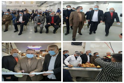 یک واحد تولید کننده مواد غذایی بسته‌بندی صادراتی در گرمسار افتتاح شد