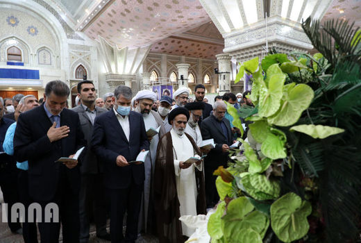 مدیران و کارکنان وزارت جهاد کشاورزی با آرمان‌های امام راحل تجدید میثاق کردند