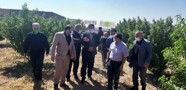 یک طرح آب و خاک در شهرستان تاکستان افتتاح شد