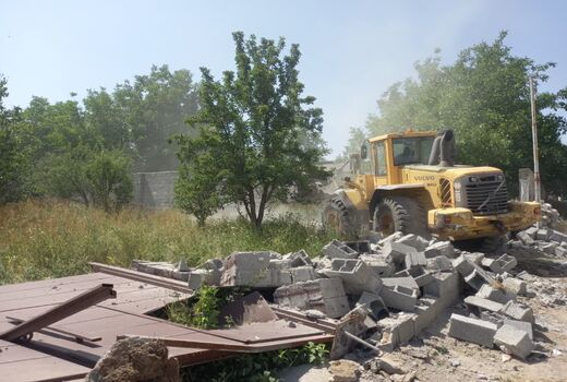 آزاد سازی ۵ هکتار از اراضی کشاورزی شهرستان تبریز