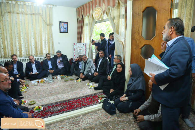 دیدار صمیمی دکتر نوری وزیر جهاد کشاورزی با اهالی روستای امامه