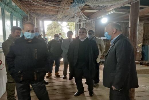 عزم مسوولین برای تکمیل موزه ملی در حال احداث ماهیان خاویاری