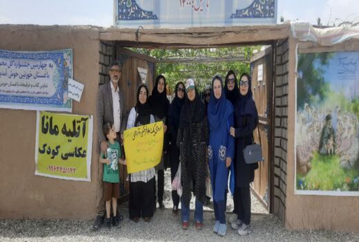 حضور بانوان سازمان جهاد کشاورزی قزوین در جشنواره گل محمدی خوزنین