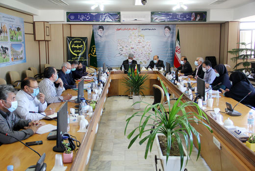 برگزاری جلسه پیشرفت فیزیکی پروژه های آب و خاک