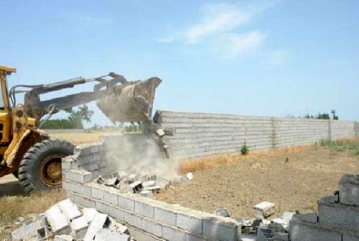  شناسایی و جلوگیری از  20 مورد تغییر کاربری غیرمجاز در اراضی کشاورزی سیمرغ