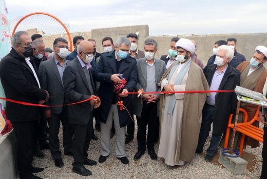 یک طرح آبیاری تحت فشار در تاکستان به بهره‌برداری رسید