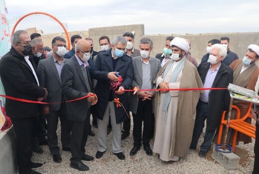 یک طرح آبیاری تحت فشار در تاکستان به بهره‌برداری رسید