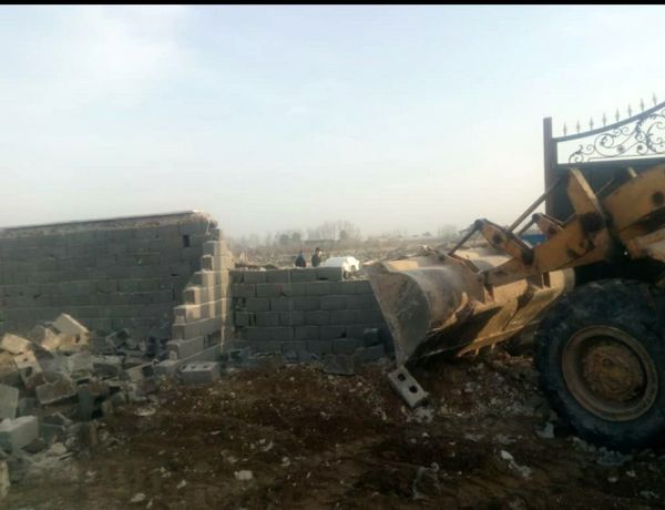 آزادسازی 26 هکتار از اراضی کشاورزی شریف آباد پاکدشت