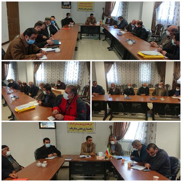 مشکلات اجرایی طرح آبیاری تحت فشار روستای گیلزور آبیک مورد بررسی قرار گرفت