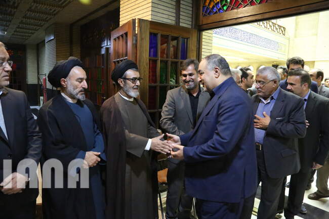 مجلس ترحیم ابوی رئیس مرکز روابط عمومی و اطلاع رسانی وزارت جهادکشاورزی