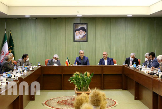 جلسه هم اندیشی وزیر جهاد کشاورزی با بنیاد گندم کاران و صنایع وابسته	