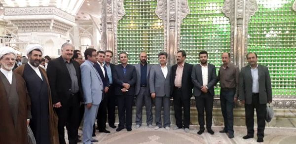 تجدید میثاق رییس سازمان جهاد کشاورزی و مدیران بخش کشاورزی استان تهران با آرمان‌های والای امام راحل