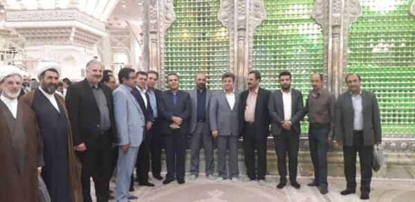 تجدید میثاق رییس سازمان جهاد کشاورزی و مدیران بخش کشاورزی استان تهران با آرمان‌های والای امام راحل