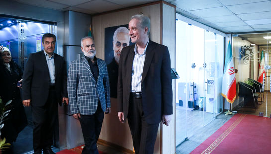 بازدید معاون وزیر جهاد کشاورزی از خبرگزاری کشاورزی ایران ایانا   