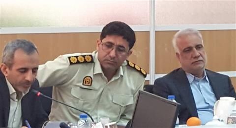 فرمانده یگان حفاظت سازمان امور اراضی جهادکشاورزی هرمزگان معارفه شد
