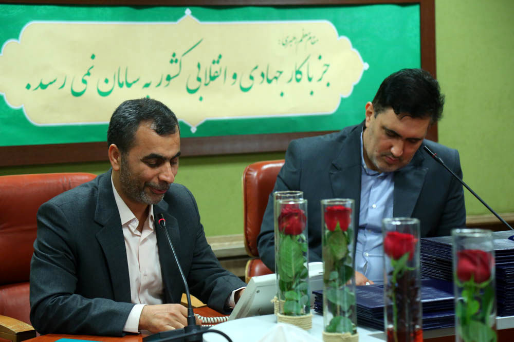 مراسم گرامیداشت روز زن در موسسه جهاد استقلال  