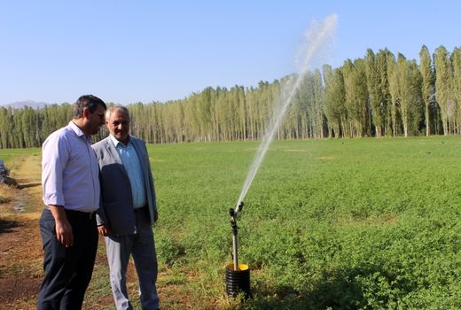 صرفه جویی ۱۱ میلیون مترمکعبی آب در بخش کشاورزی شهرستان مرند