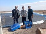 ۴ دستگاه هواده به پرورش‌دهندگان ماهیان سردآبی شهرستان البرز تحویل شد