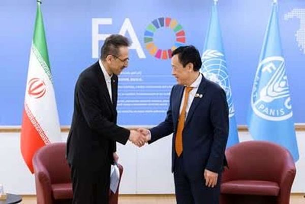 اعتبارنامه سفیر ایران در فائو تقدیم شد/ تاکید بر همکاری‌های سازنده