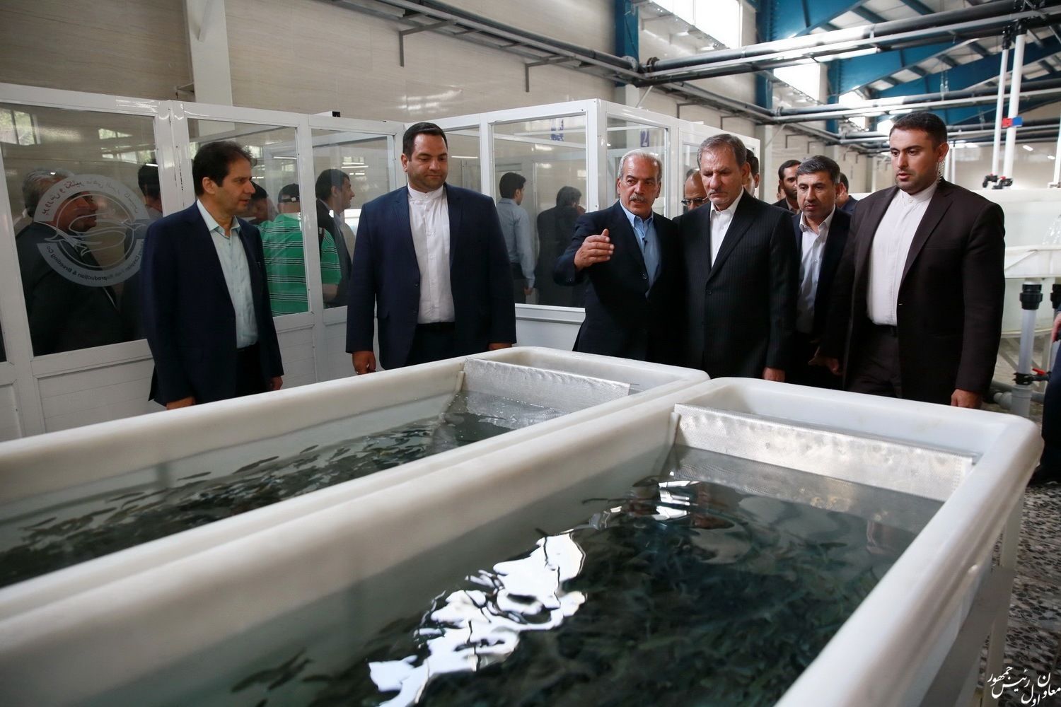 افتتاح فاز یک و دو طرح توسعه مزرعه ماهی سرای کرج / بازدید از نمایشگاه توانمندی‌های عشایری-کشاورزی البرز