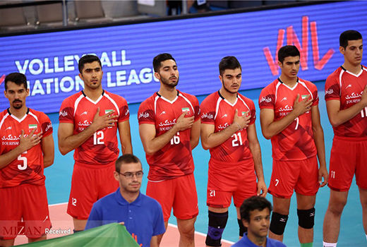 ملی پوشان والیبال ایران 3 - کوبا 1