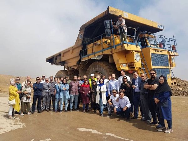 بازدید مستندسازان از معدن مس سونگون تبریز