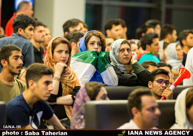 تماشای فوتبال ایران و پرتغال