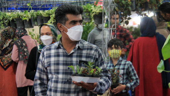 دومین نمایشگاه تخصصی گل ،گیاه و ماهیان زینتی در شهرکرد افتتاح شد 