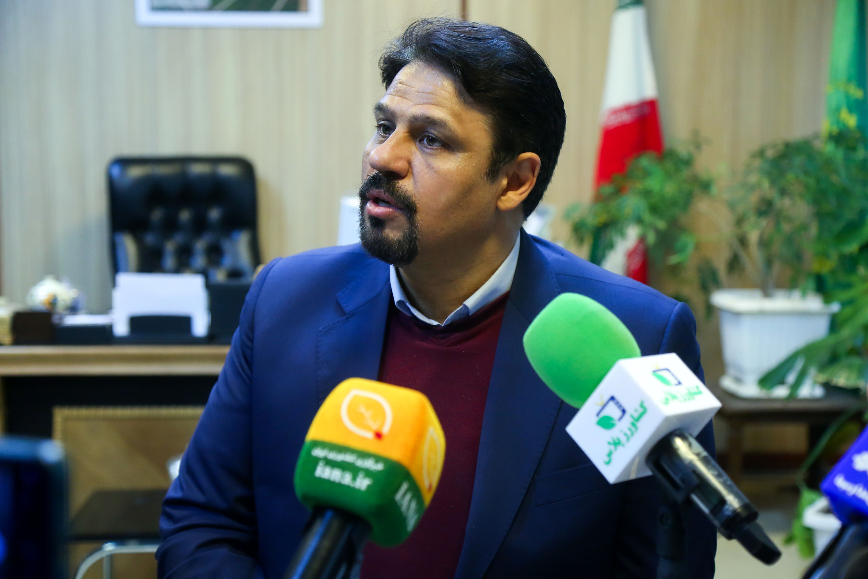 نشست خبری معاون آب و خاک وزارت جهاد کشاورزی 