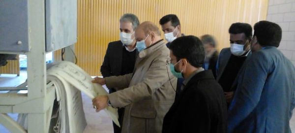 معاون بهبود تولیدات دامی وزارت جهاد کشاورزی از کارخانه خوراک دام خوراک ساز کرمان بازدید کرد