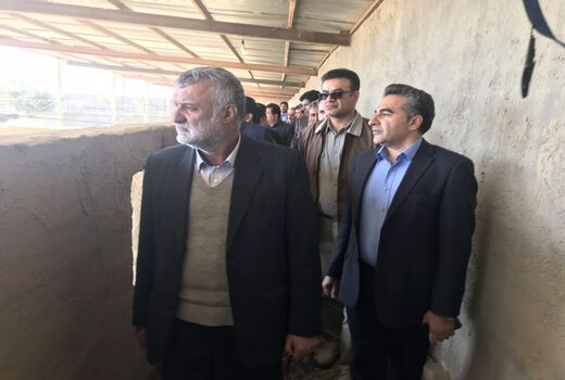 بازدید از طرح‌های کشاورزی سیستان در برنامه‌ی وزیر