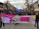 شرکت رئیس و کارکنان سازمان جهاد کشاورزی استان کرمانشاه در راهپیمایی 9دیماه
