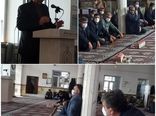 میز خدمت روستای آرندان با حضور بسیج کارمندان