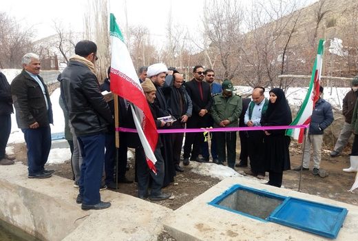 افتتاح طرح آبیاری کم فشار قنات شهرستان سربیشه در دومین روز دهه فجر
