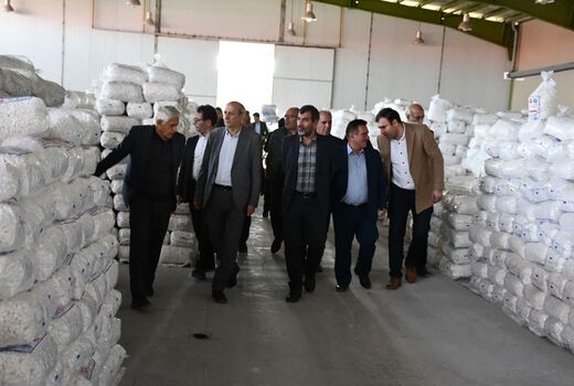 سرپرست سازمان جهاد کشاورزی آذربایجان شرقی از واحدهای تولیدی اهر بازدید کرد