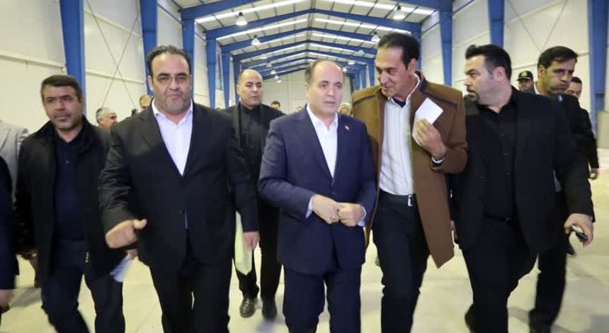 آغاز عملیات اجرایی شهرک گلخانه‌ای هیدروپونیک سرای سبز سراب با حضور وزیر جهاد کشاورزی