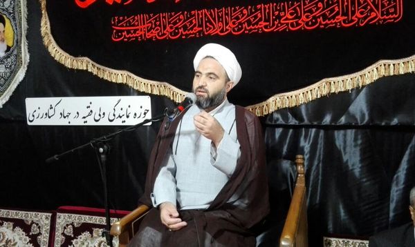 مراسم اعلان عزاداری سالار شهیدان حضرت اباعبدالله الحسین (ع) در سازمان جهادکشاورزی آذربایجان غربی