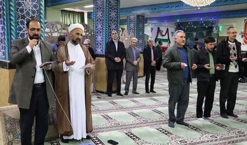 برگزاری مراسم جشن میلاد امام زمان (عج) در سازمان جهادکشاورزی استان قزوین