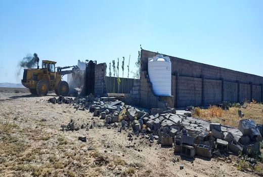 آزادسازی چهار هکتار از اراضی زراعی شهرستان اسکو                 