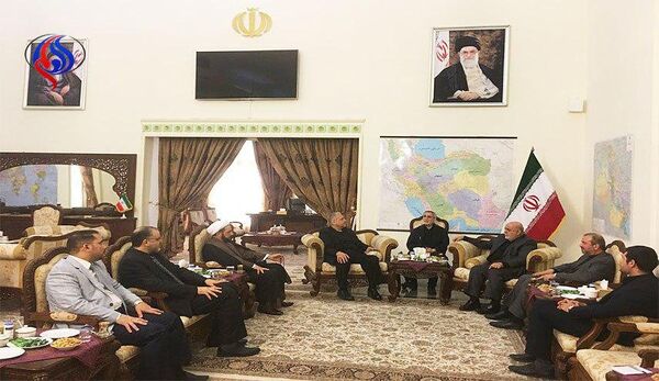 دیدار سفیر ایران در عراق با مشاور ارشد العبادی