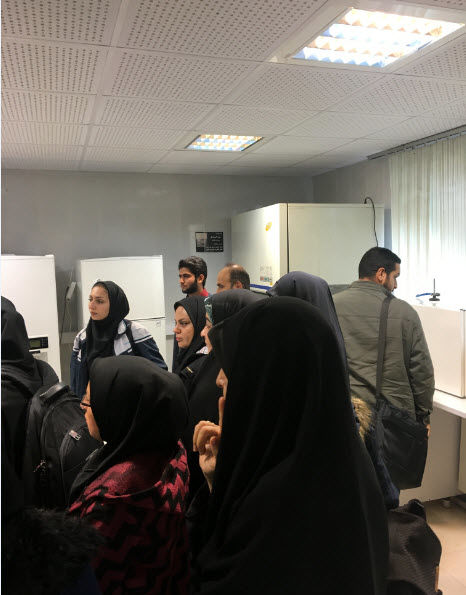  دانشجویان دانشگاه بین المللی امام خمینی (ره) از مرکز تحقیقات و آموزش کشاورزی قزوین بازدید کردند