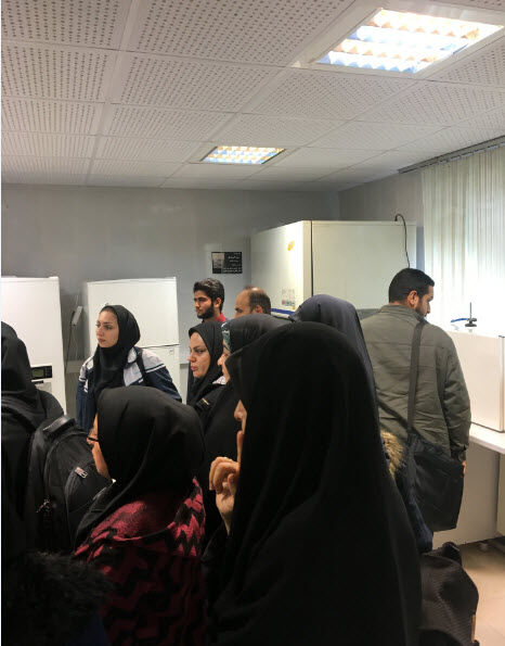  دانشجویان دانشگاه بین المللی امام خمینی (ره) از مرکز تحقیقات و آموزش کشاورزی قزوین بازدید کردند