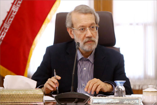 لاریجانی قطع کمک‌رسانی آمریکا به آنروا را محکوم کرد