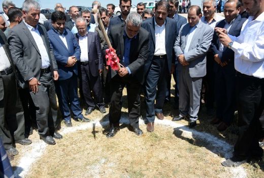 عملیات اجرایی کانال انتقال آب اوغان در شهرستان سراب آغاز شد