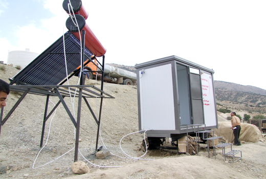 بهره‌مندی عشایر فارس از 42 حمام خورشیدی 