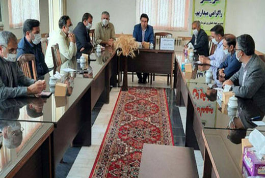 برداشت 28 هزار تن گندم از مزارع شهرستان ورزقان