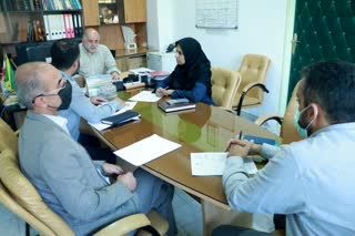 نشست بررسی مسایل و مشکلات واحد معاونت توسعه مدیریت و منابع انسانی سازمان جهاد کشاورزی استان قزوین 